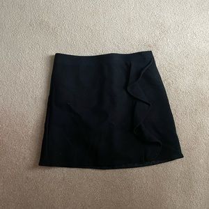 Black wool skirt J. Crew Size 10
